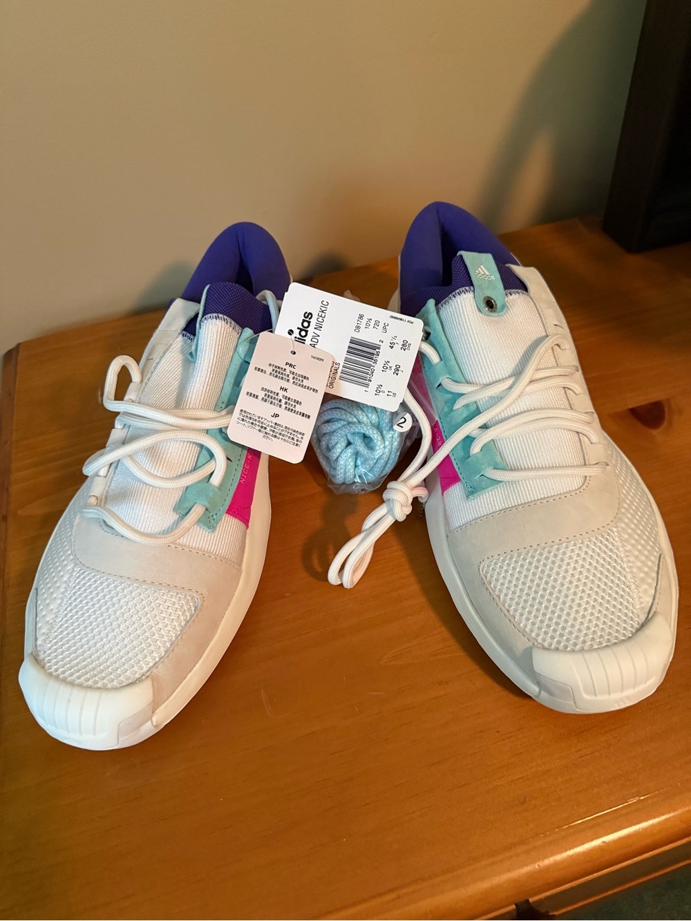 Nice Kicks x Crazy 1 ADV 'White Teal Purple'